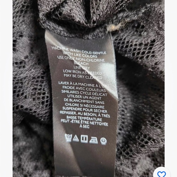 Free People Adored Black Lace Maxi Dress Size S. B27 - Picture 10 of 11